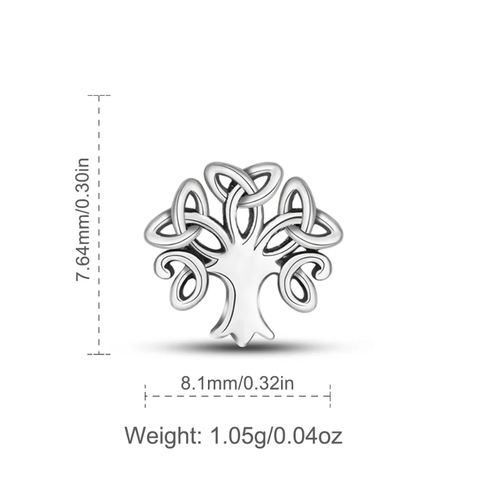 EUDORA 925 пробы серебряные серьги гвоздики Triquetra Celtics с узлом драгоценные украшения
