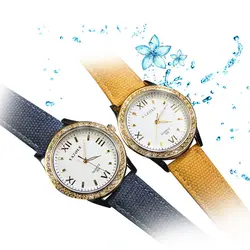 YAZOLE для женщин часы со стразами кварцевые наручные часы модное платье женские подарки Relogio Feminino Бесплатная доставка