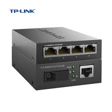 TP-Link TL-FC311A-3+ TL-FC314B-3 одиночный SC гигабитный волоконный приемопередатчик SC 1,25 Гбит/с медиаконвертер 3 км