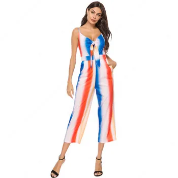 

2019 Rompers Womens Jumpsuit Sexy Casual Playsuits Summer Pockets Women Playsuits Plus Size