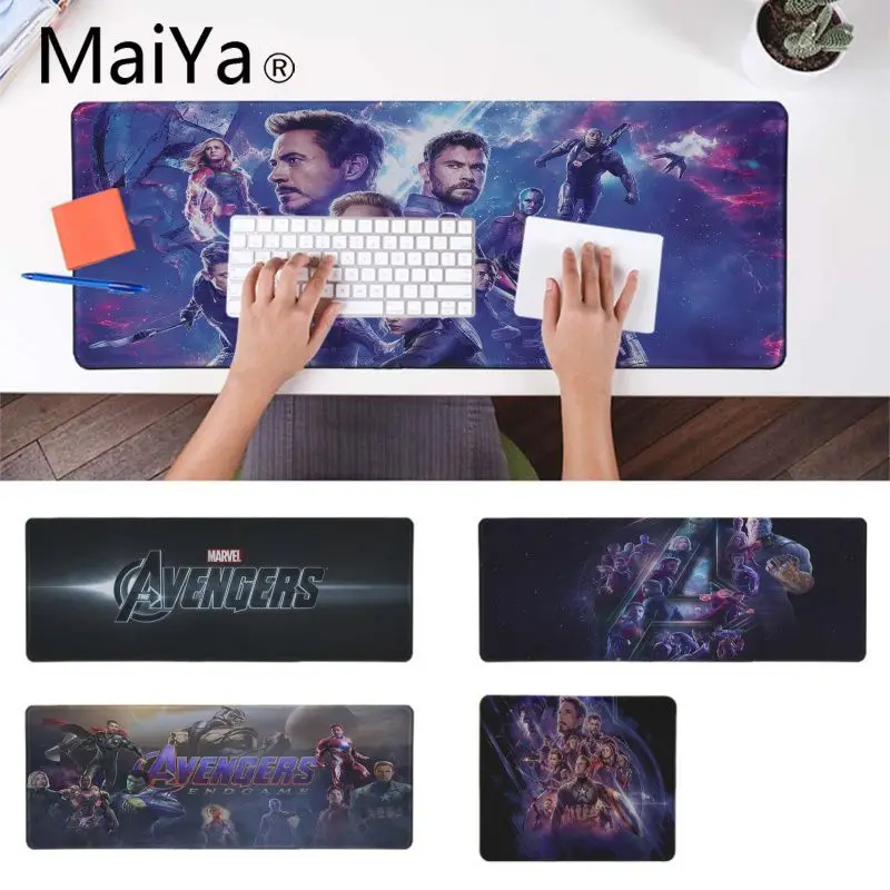 

Maiya Cool New Marvel The Avengers Gamer Speed Mice Retail Small Rubber Mousepad Free Shipping Large Mouse Pad Keyboards Mat