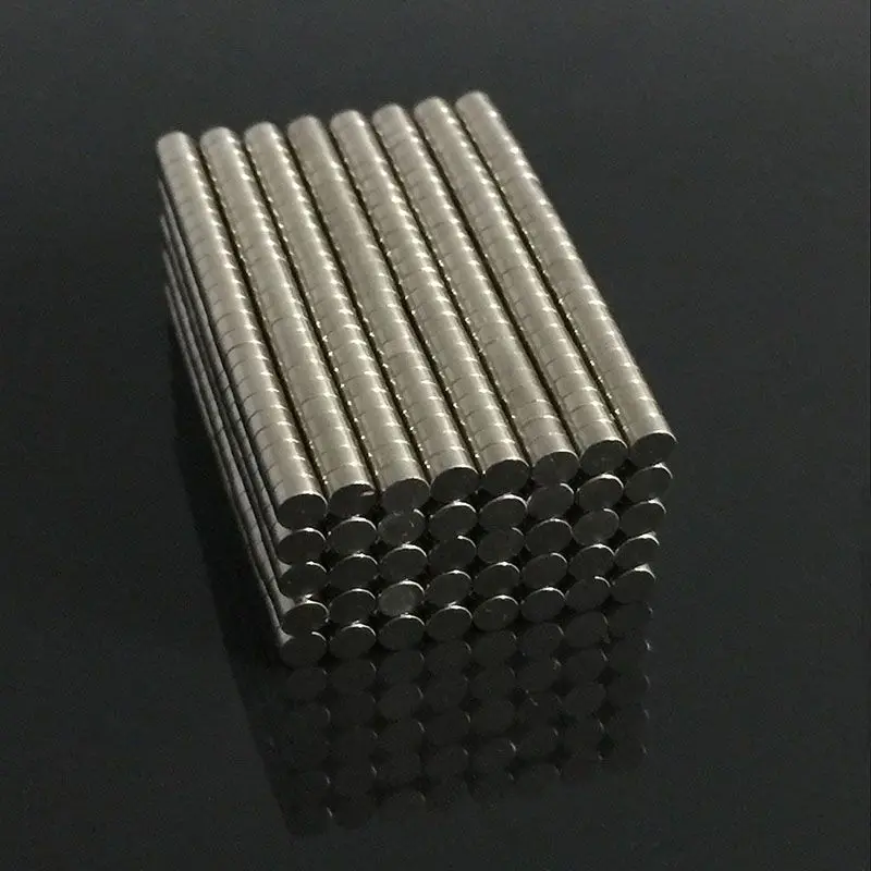 

100pcs Neodymium N35 Dia 3mm X 1.5mm Strong Magnets Tiny Disc NdFeB Rare Earth For Crafts Models Fridge Sticking