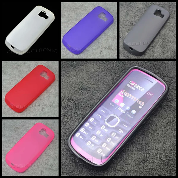 New High Quality TPU Matte Gel Soft Skin Case Cover For Nokia 110 111 112 113 |