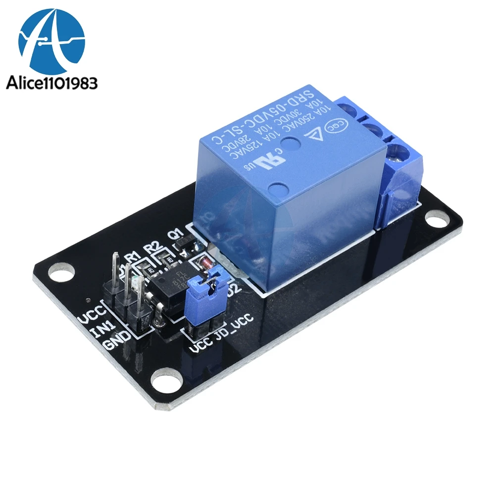 5V1 5 в 1 канал 1CH релейный модуль релейная интерфейсная плата для Arduino MCU PIC AVR DSP ARM SCM