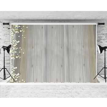 

MTMETY Wood Floor Backdrop For Baby Shower Photography Background Wedding Backdrop Photo Studio Party Decroation