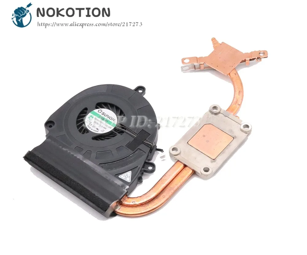 NOKOTION DC280009KS0 AT0HI00B0R0 для acer aspire 5750 5750G ноутбук Процессор охлаждение ГПУ радиатор с вентилятором LA-6901P