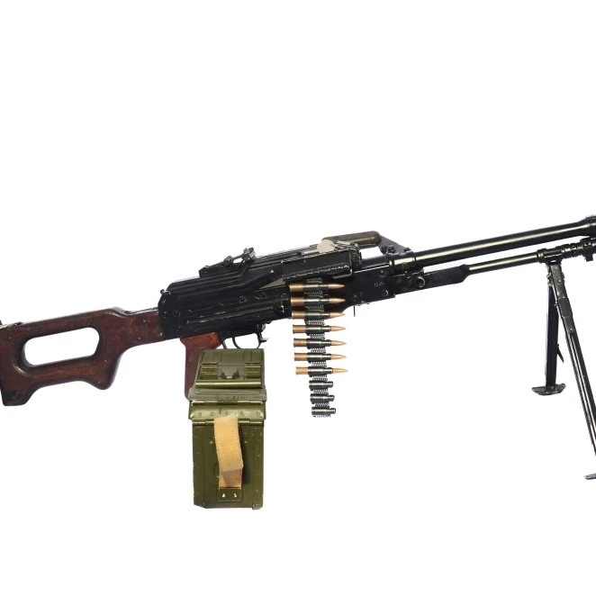 Russian PKM general-purpose machine gun Poster Print (34 x 23)