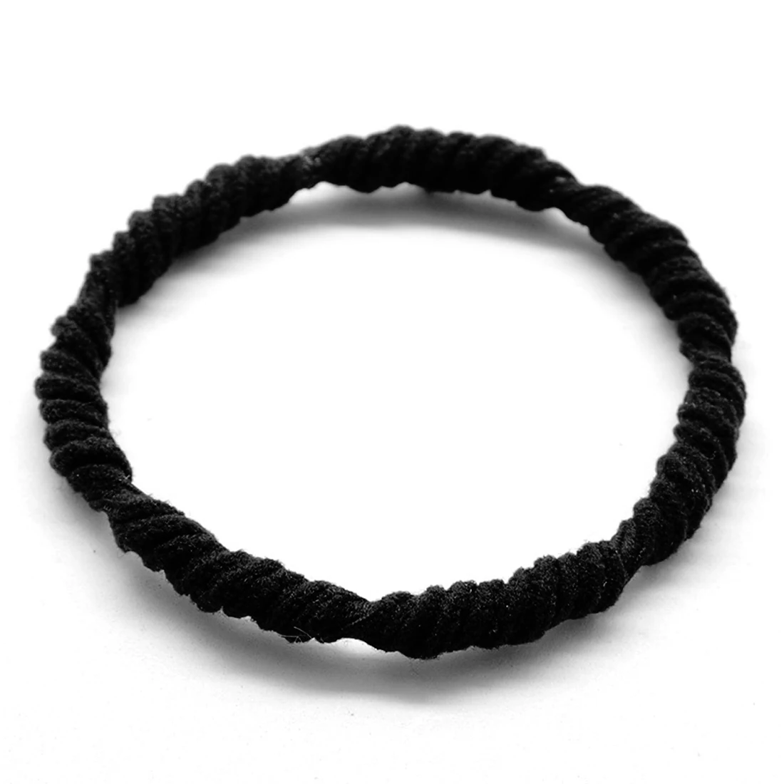 

5pcs/Set Women Girl Cotton Flat Elastic Hair Band Headband Hair Rope Rubber Band Hair Accessories Hair Tie Gum Solid Color