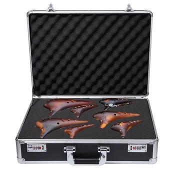 

waterproof box with foam Clipper Case Aluminium Framed Equipment Tool Handy Case Portable Carrier Container Toolbox