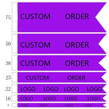 50/100 ярдов на заказ печатная 1 сторона шаблон атласная лента двойной и один Атлас OEM заказ