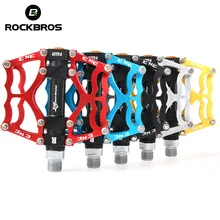 ROCKBROS велосипедные педали MTB BMX DH Горные алюминиевые педали 9/1" с плоским подшипником/платформой велосипедные педали Аксессуары