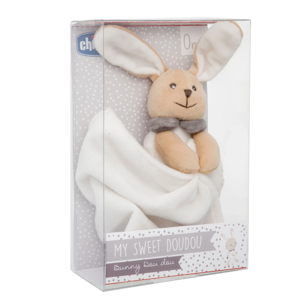 Игрушка мягкая Chicco "Зайчик Doudou" 0м