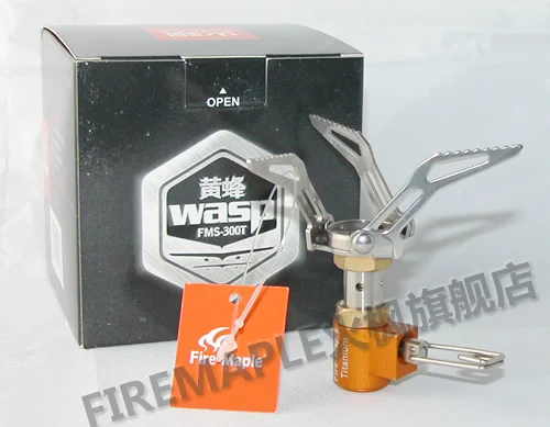 Огненный клен FMS-300T ОСА ультра светильник 45 г цельная титановая газовая плита горелка