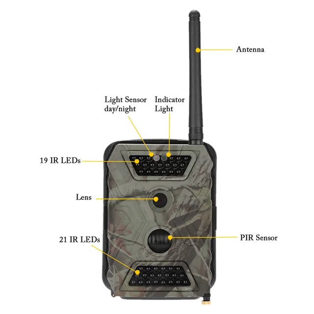 Best price at $178 Cheap Rain-proof SMS/MMS/GPRS/SMTP/FTP Trail Game Scouting Wildlife Hunting 12MP HD Digital Camera 940nm IR LED Video Recorder