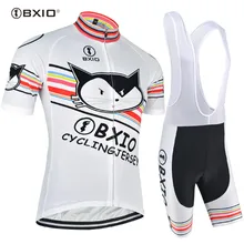 BXIO для женщин Велоспорт Джерси Ropa Ciclismo Mujer Pro Горный велосипед Bicicleta короткий рукав дышащий Велоспорт наборы одежды 079