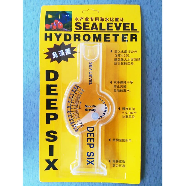 coral sealevel hydrometer aquarium