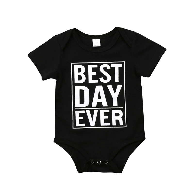 Cute Black Cat Smiling Boys /& Girls Black Short Sleeve Romper Bodysuits for 0-24 Months