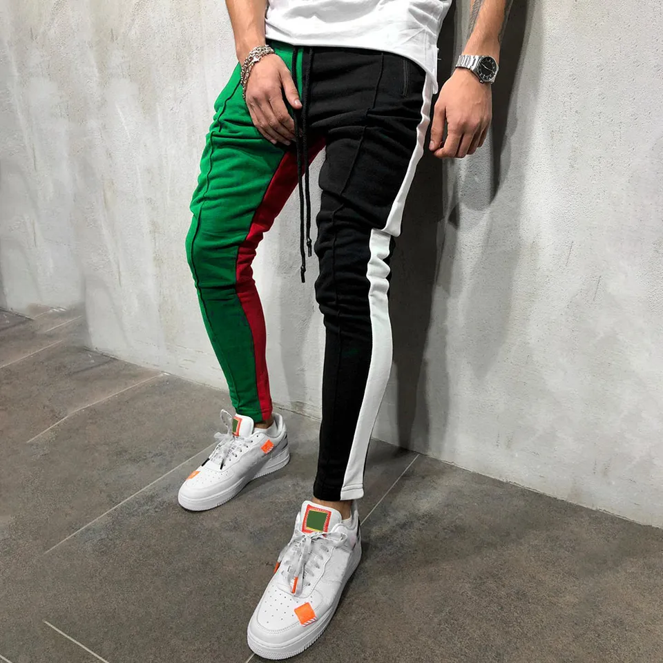 mens tapered track pants