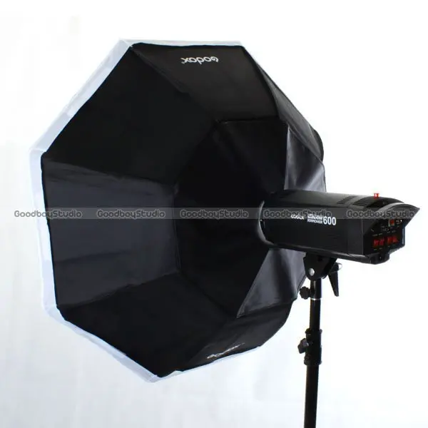 Восьмиугольная софтбокс 4" /120 см с креплением для вспышки COMET Studio Strobe(B