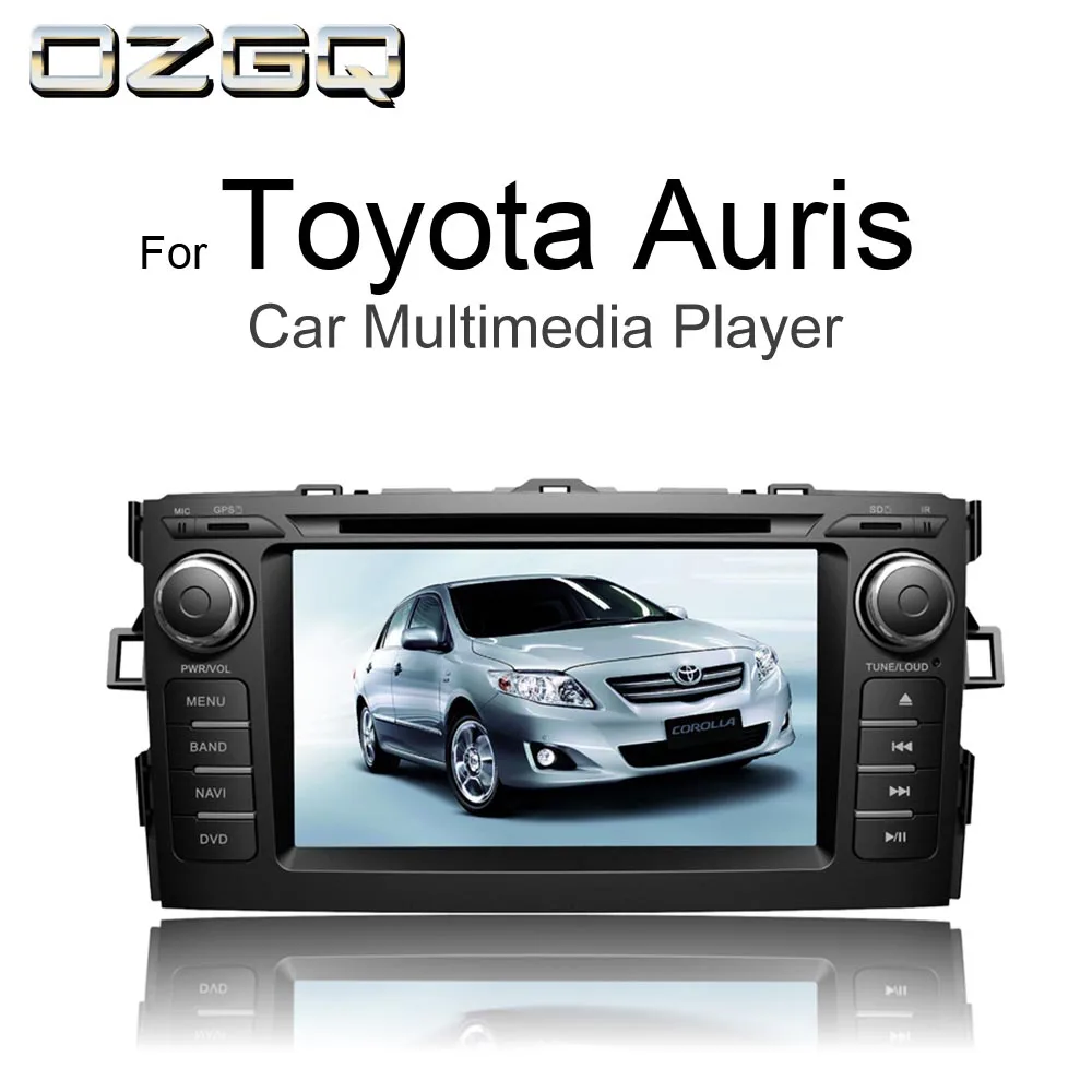 OZGQ Android 8 1 автомобильный Радио плеер для 2008-2011 Toyota Auris Авто GPS навигация головное