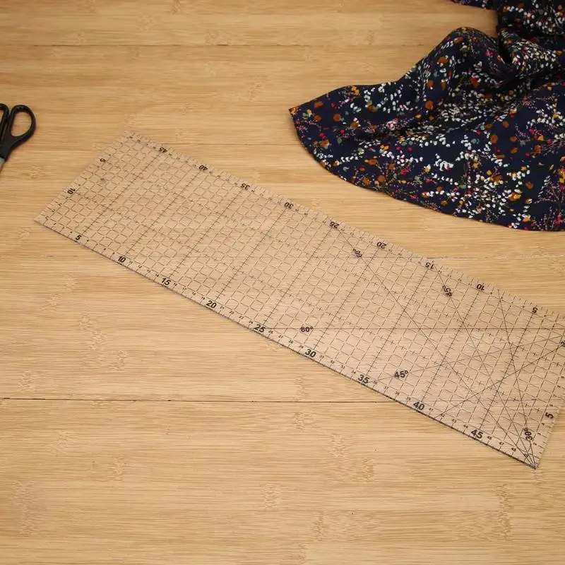Многофункциональные DIY Швейные Лоскутные линейки для резки одежды E5M1