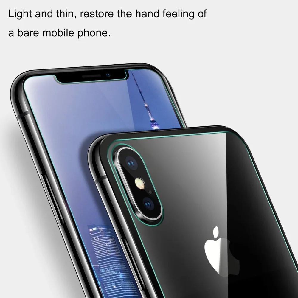 Передняя + задняя защитная пленка для экрана закаленное стекло для iphone X XS Max XR взрывозащищенное защитное стекло на iphon X 10 XS XR пленка Передняя + задняя защитная пленка для экрана закаленное стекло для iphone X XS Max XR взрывозащищенное защитное стекло на iphon X 10 XS XR пленка