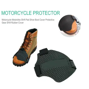 

Adjustable Motorcycle Shoe Cushion Motorbike Non-slip Shift Pad Shoe Boot Cover Protective Gear Shift Rubber Cover Supplies