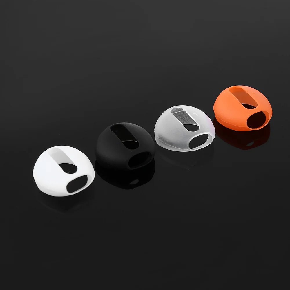 2 Pairs New Color Soft Ultra Thin Earphone Tips Anti Slip Earbud Silicone Earphone Case Cover For Apple In-Ear AirPods Earpods