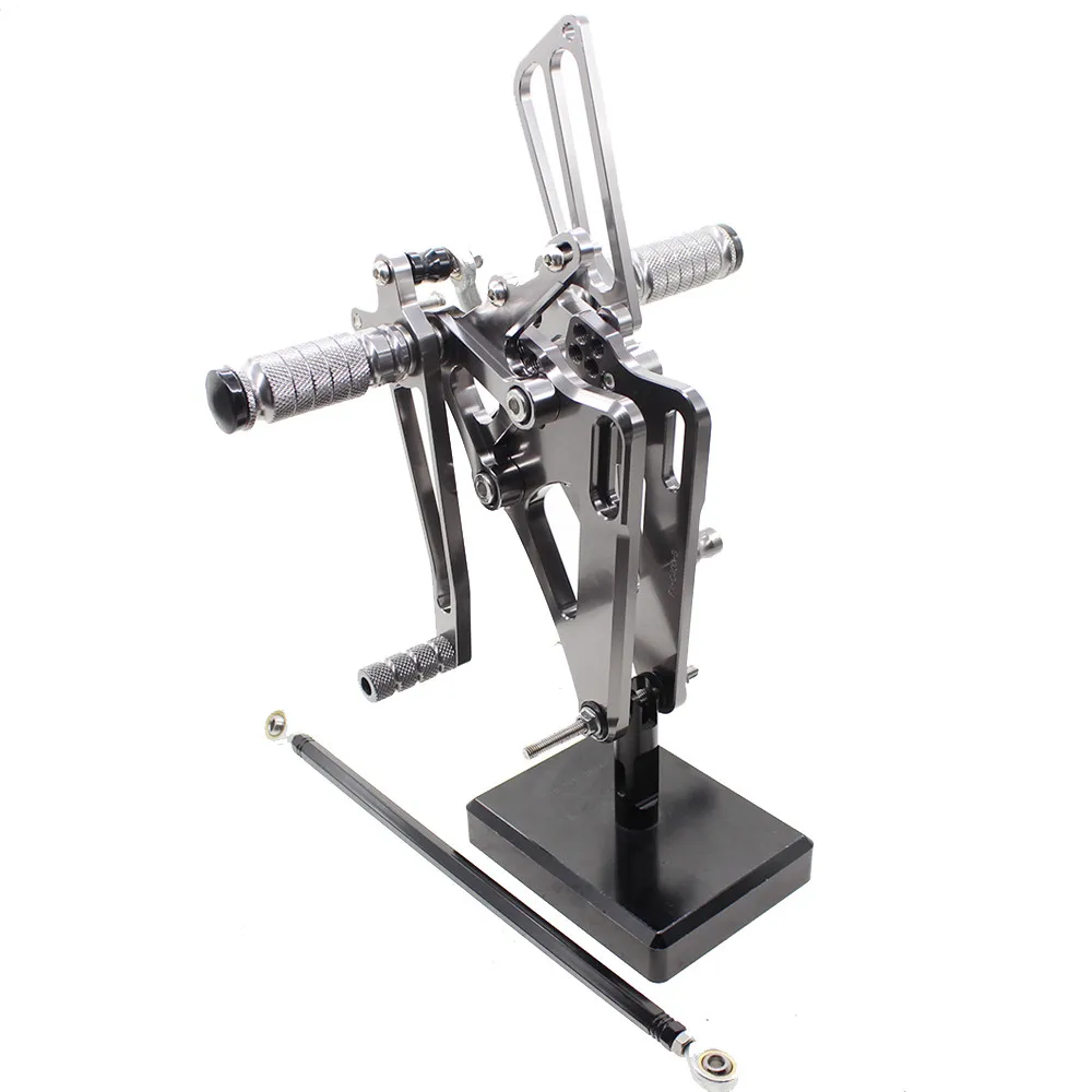 Apoio para os Pés Rearset para Honda Motocicleta Resto Conjunto Cb400 cb 400 Vtec Especificação 1 2 3 1990-1997 pé Peg Pedal Footpeg Cnc Cb400sf 7 Cnc motocicleta resto conjunto apoio para os