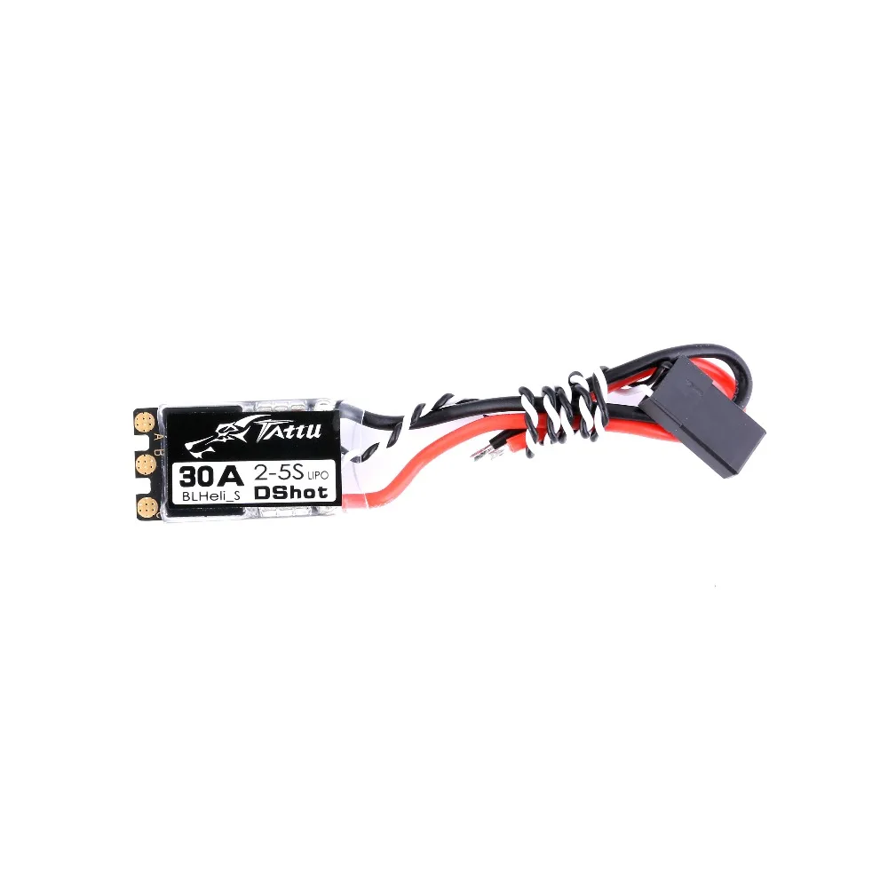 

ACE TATTU 30A BLHeli_S Dshot ESC 2-5S A-H-20 Firmware FPV BL ESC for Racing Quadcopter RC drone
