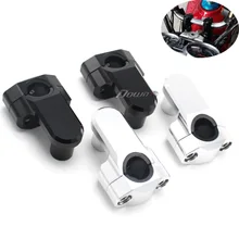Универсальный 2 дюймов поворотными мотоцикл образного руля для 22 мм/28 мм баров зажим для Kawasaki BMW Ducati honda KTM Yamaha Триумф