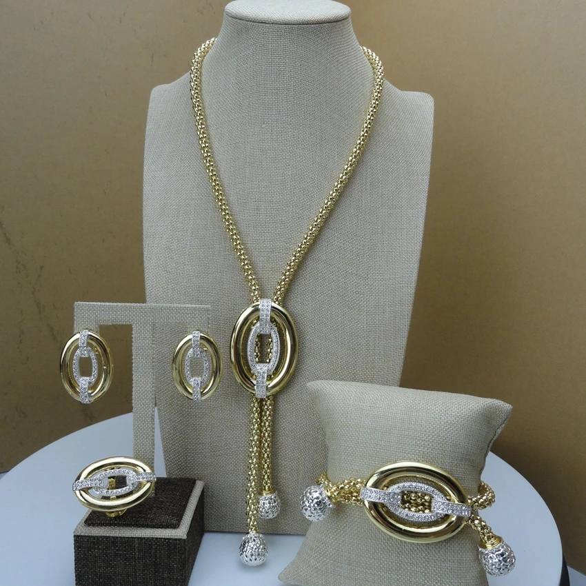 

2019 Yuminglai Dubai Costume Jewelry African Fashion Jewelry Sets FHK6677