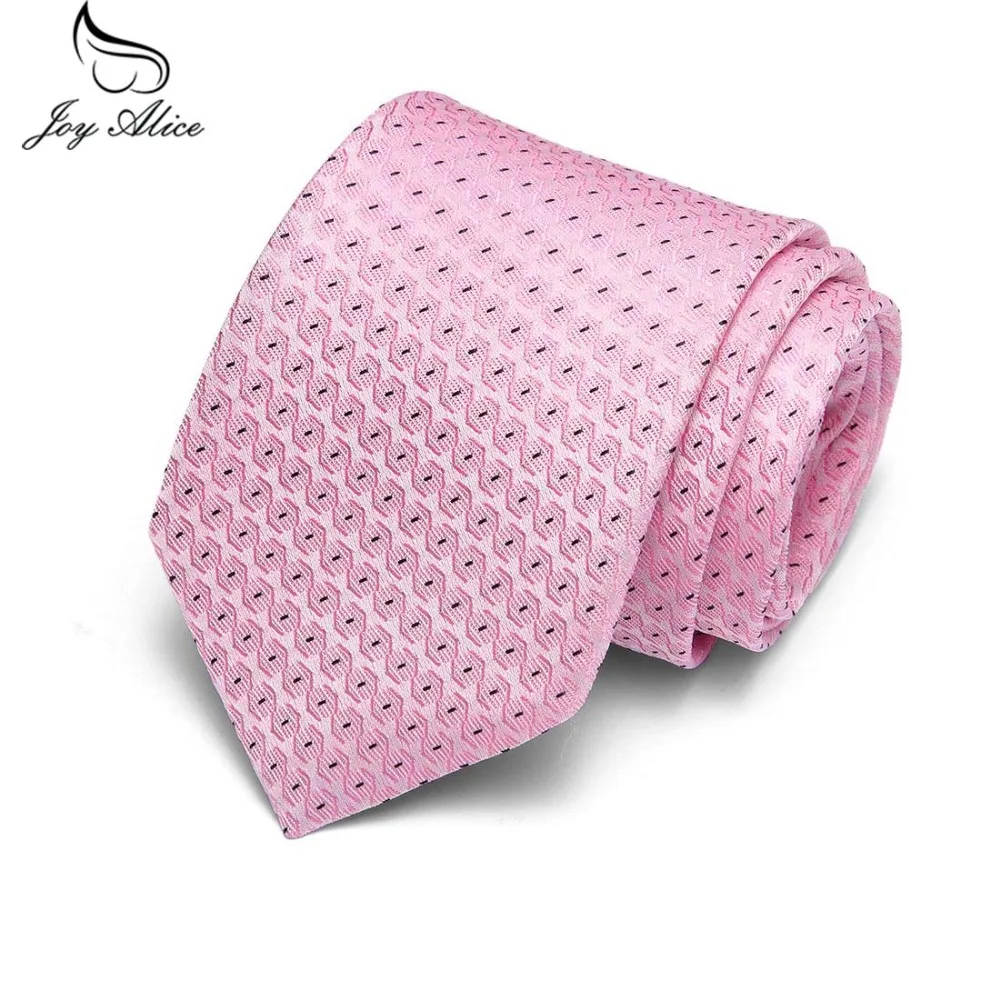 

New Fashion Accessories Necktie High Quality 7.5cm Men's ties for suit business wedding Casual Black Red Pink Plaid