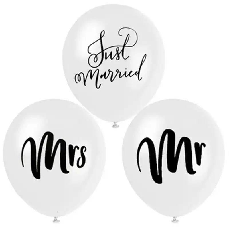 1pc 36 Pouces Mr Mrs Ballons En Latex Enfants Helium Air Balles Joyeux Anniversaire Decorations Saint Valentin Ballons De Mariage Fournitures De Fete Aliexpress