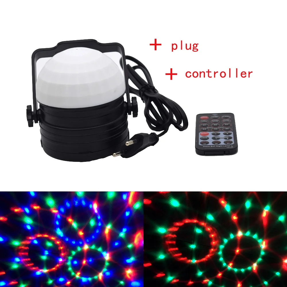 

18W multicolor Magic Ball spot light holiday lamp can be used in your stage/party/disco/event/dj/Christmas/shop decoration