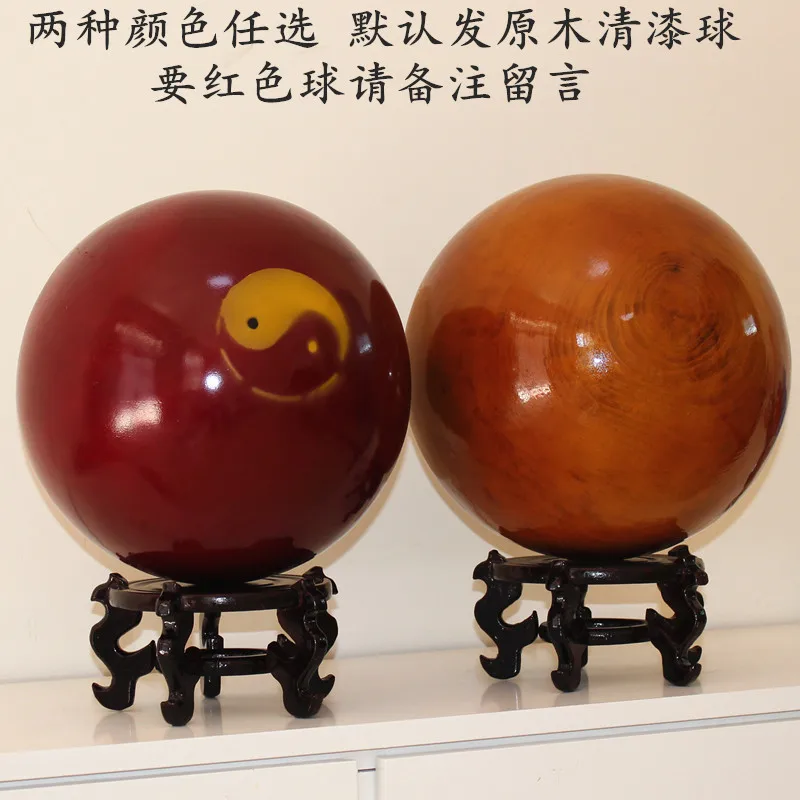

Solid Wooden Tai Chi Balls Wushu Kung Fu Training Wooden Balls 10KG tai chi BALL(we have from 3KG TO 30kg from small to big)