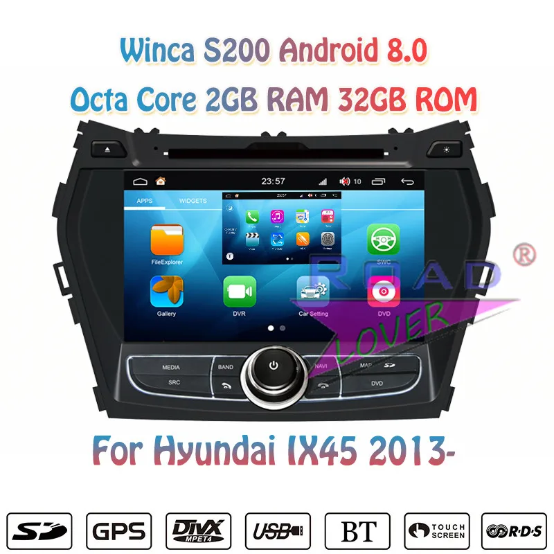 Cheap Winca S200 Android 8.0 Car Multimedia DVD Player Autoradio For Hyundai IX45 2013- Stereo GPS Navigation Magnitol Double Din MP3 7 Cheap Winca S200 Android 8.0 Car Multimedia DVD Player Autoradio For Hyundai IX45 2013- Stereo GPS Navigation Magnitol Double Din MP3 7