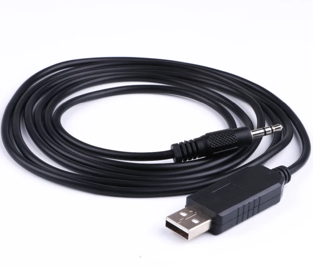 6FT USB RS232 to 3.5mm AJ Audio Jack Programming Cable 5v TTL uart Cable  for Windows,Linux and MAC OS (5v Logic Level)