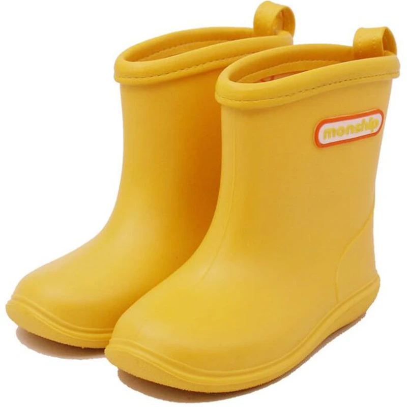 Niños y Niñas, Tobilleras de Goma Botines Impermeables con Punta Redondeada, Zapatos para el Agua|Botas| - AliExpress