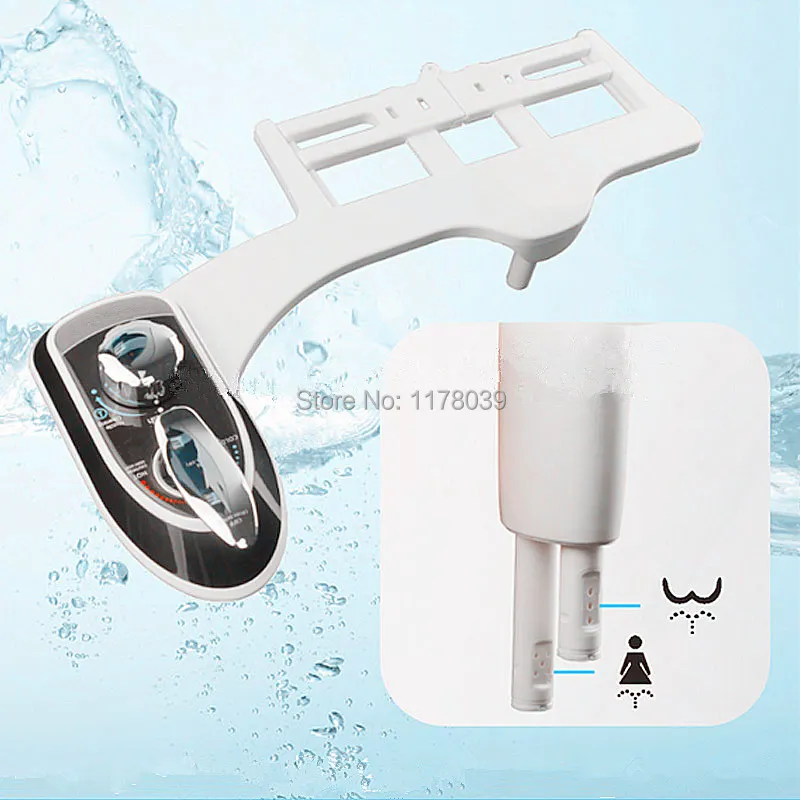 Non Electric Hand Manual Control Bidet Cleaning Butt