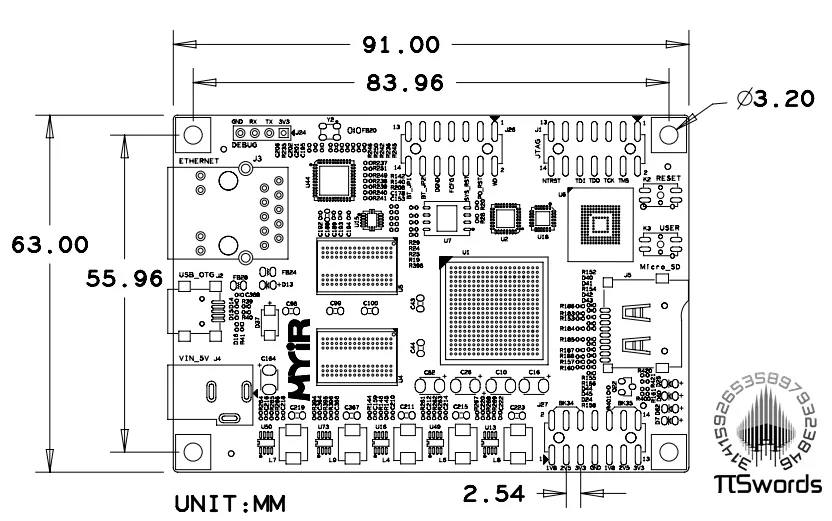 XILINX Z-turn lite ZYNQ-7010 ARM Cortex A9 с FPGA двухъядерным макетом плата управления XC7Z010