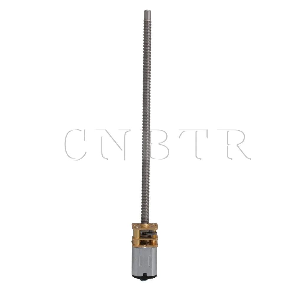 

CNBTR DC6V 200RPM 1:50 Reduction Micro Speed Reduction Motor Mini Gearbox Gear Motor with 2 Terminals for Lift Landing Gear