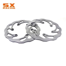 Motorcycle Front & Rear Brake Disc Rotor For YAMAHA YZ125 YZ250 YZ250F YZ450F YZ250X YZ250FX WR250F WR450F Dirt Bike Motorcycle Front & Rear Brake Disc Rotor For YAMAHA YZ125 YZ250 YZ250F YZ450F YZ250X YZ250FX WR250F WR450F Dirt Bike
