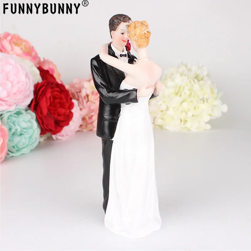FUNNYBUNNY Жених и невеста декоративный Свадебный Торт Топперы торт Топпер фигурки