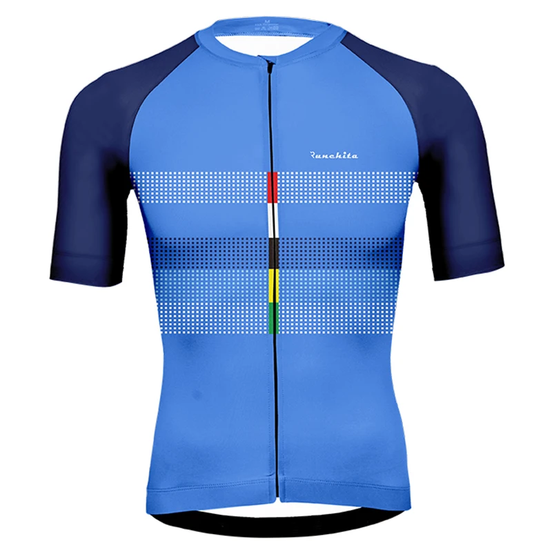 Bretelle ciclismo ropa de hombre, лето, Runchita go pro, комплекты одежды для велоспорта, мужские велосипедные комплекты с коротким рукавом, roupa ciclismo