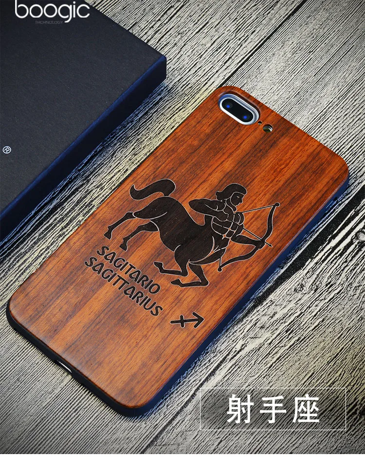 Чехол из натурального дерева в стиле ретро для Apple iPhone 5 5S 6 6S 6Plus Plus 7 7Plus|wood case|case