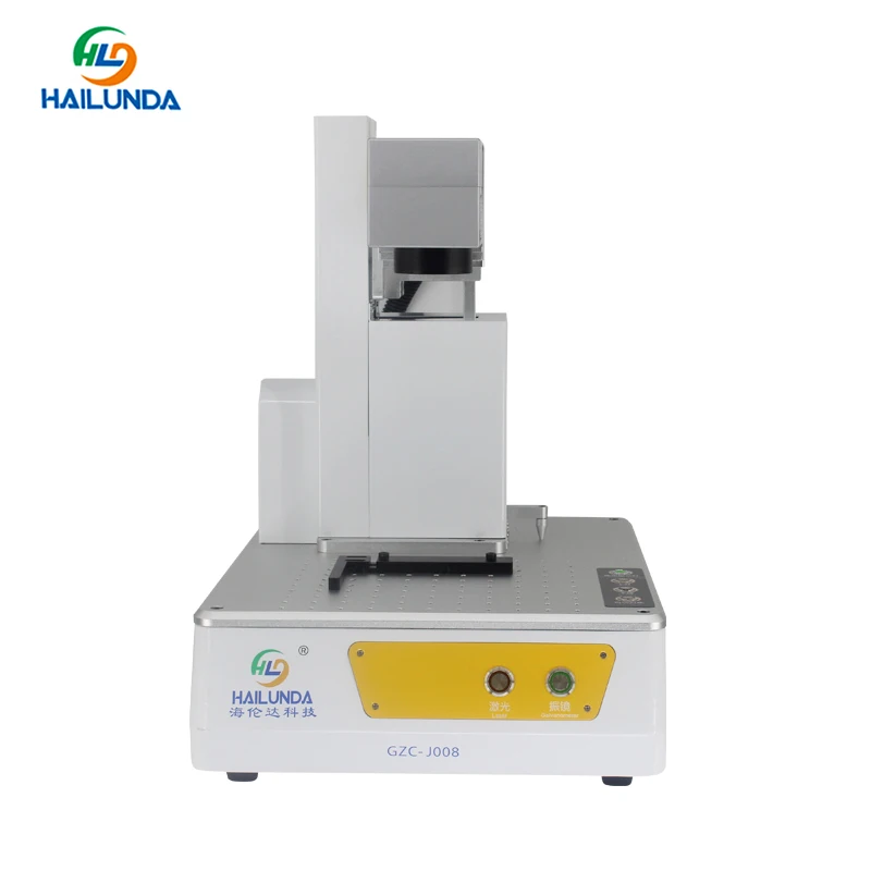  Automatic Laser Back Cover Separating Machine for Mobile Phone Fix Laser Marking Machine for Metal 