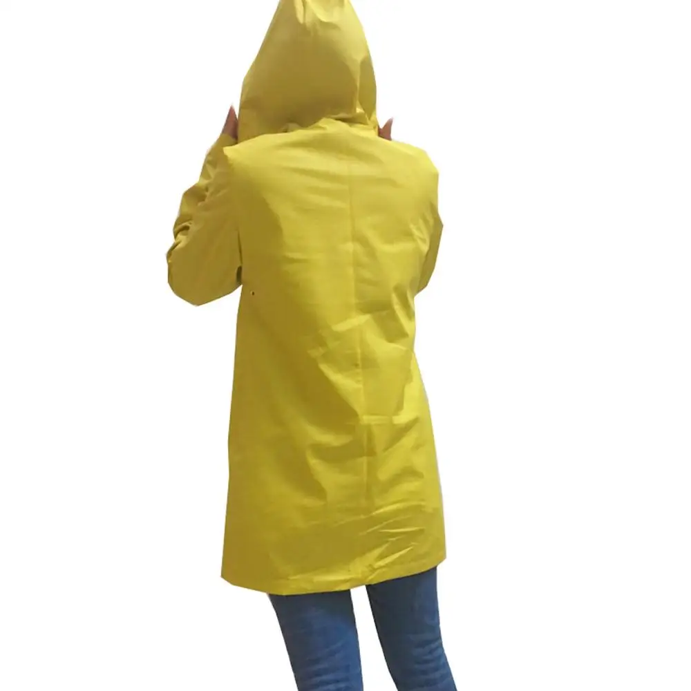 Стивен Кинг это Джорджи денбро Хэллоуин Карнавал желтый костюм Косплей куртка костюм с капюшоном - Цвет: Цвет: желтый