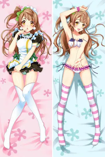 Японское аниме Dakimakura Love Live! Чехол для подушки Minami Kotori Hugging Bady 5 | Дом и сад