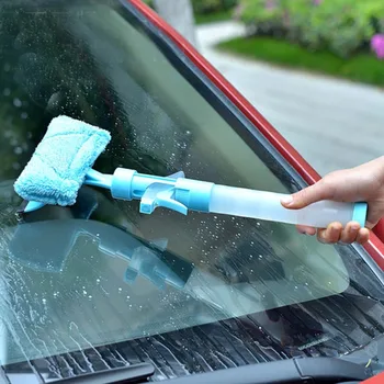 

Double-sided Cleaning Brush Scraping Multi-function Window Cleaner Water-jet Home Car Window Glass Spray Water Cleaning Tools